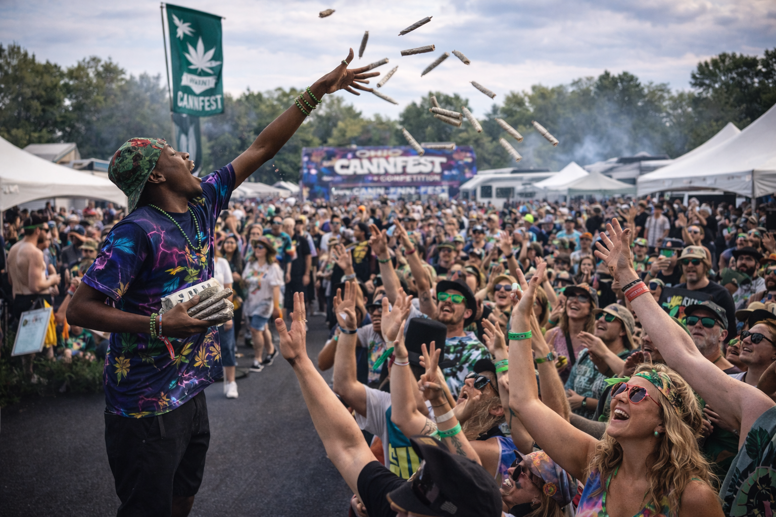 CannFest Cannabis Competition 2026 – Crowd Doobie Toss Edition