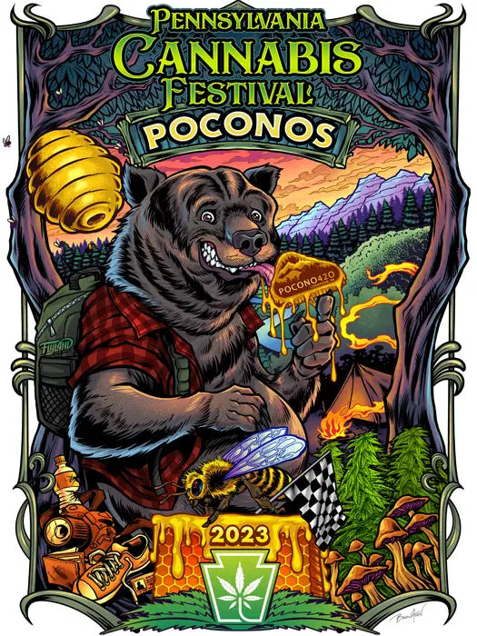 PA CannFest 2023 Spring Event Poster